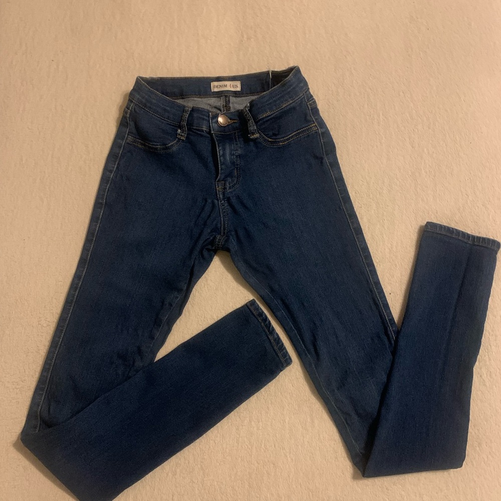 Denim 4 US size 1 teen jean skinny jean